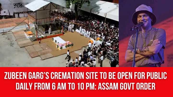 Zubeen Garg’s Cremation Site to be Open for Public Daily from 6 AM to 10 PM: Assam Govt Order