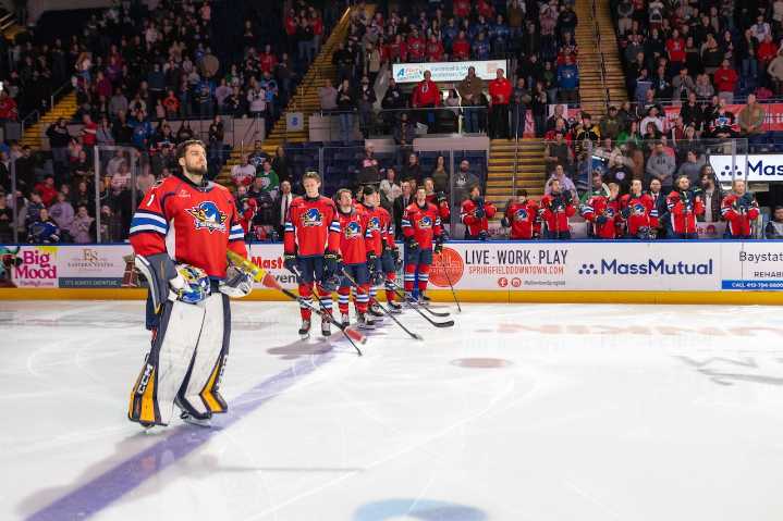 Thunderbirds secure first win of season with 5-1 victory vs. Hershey Bears