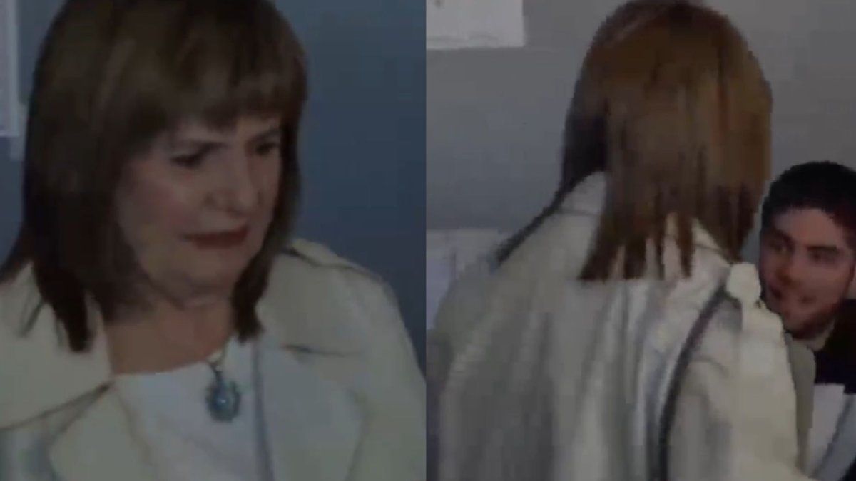 Segundo intento: Bullrich dobló mal la boleta y tuvo que volver al box de votación