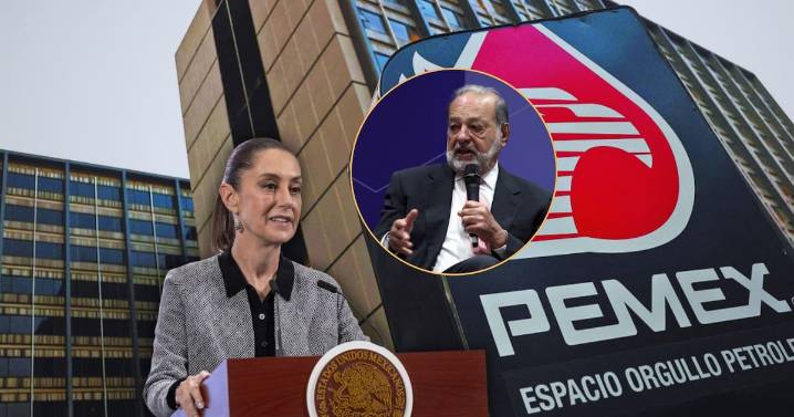 Tras la pérdida de Pemex de 61 mil millones de pesos, señalan que ni el Plan Estratégico de Sheinbaum ni las inversiones de empresarios como Carlos Slim son suficiente para rescatar a la petrolera más