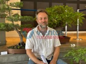 Concepción: El belga Thibaut Remacle expone sus bonsáis de más 15 años