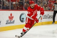Emmitt Finnie nets first two career goals as Red Wings top Oilers - The Rink Live | Coverage of youth, junior, high school and college hockey
