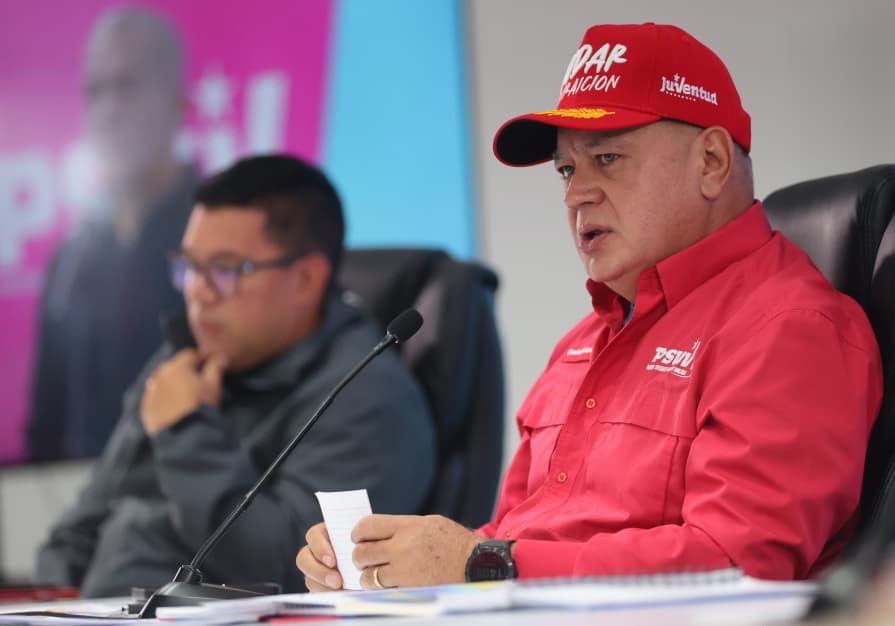 Diosdado Cabello acusa a la oposición de planear desestabilización en festividades navideñas