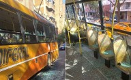 Ataque de furia: quiso pagar el boleto en efectivo, se lo negaron y destrozó el colectivo