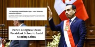 Así informó el mundo la vacancia de Dina Boluarte y el fin de un gobierno de izquierda que se transformó con la caída de Pedro Castillo