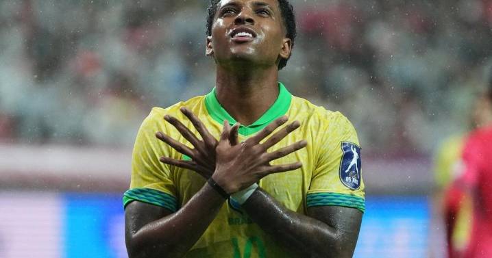 Estevao and Rodrygo score 2 goals each as Brazil overpowers South Korea 5