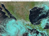 Huracán Priscilla avanza por el Pacífico como categoría 1