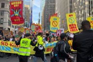 Police presence deployed at 'No Kings' protests nationwide