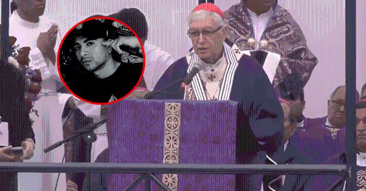 Cardenal Castillo se pronuncia sobre muerte de Eduardo Ruiz en marcha nacional: "Hoy es un día de luto"