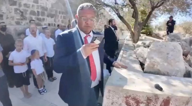 Israel's Ben-Gvir prays at Al-Aqsa mosque compound, urges 'Gaza victory'