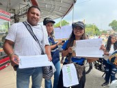 De Puerto Resistencia para el mundo: cientos de campesinos y campesinas luchan ahora por su consulta popular