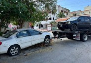 Retiran de 15 a 20 vehículos abandonados de las vías públicas en Cancún