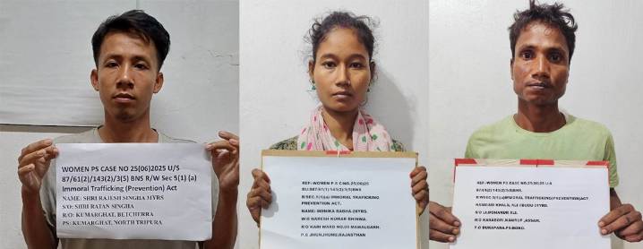 Human trafficking ring busted, woman from Byrnihat rescued