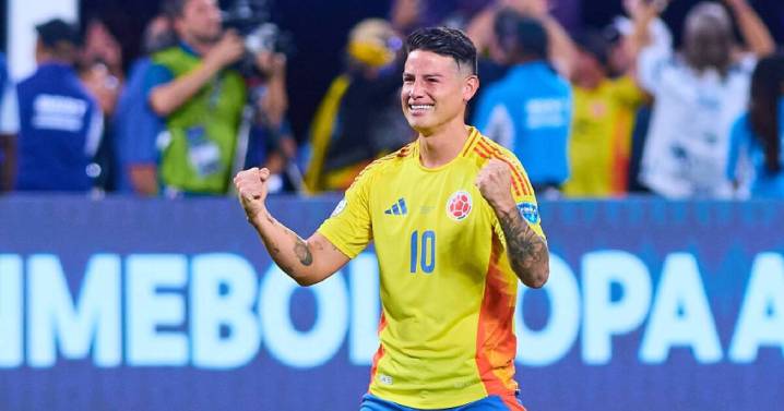 James Rodríguez encabeza convocatoria de Colombia para enfrentar a México