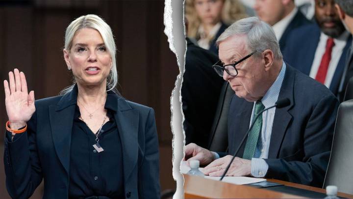 Bondi clashes with Durbin over Trump's National Guard deployment to Chicago