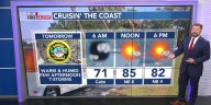 Hot & humid Wednesday, few afternoon storms possible