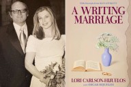 See the Cover of 'A Writing Marriage' by Lori Carlson-Hijuelos, Oscar Hijuelos (Exclusive)