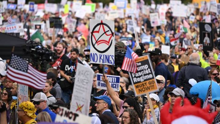 Los elementos detrás de las protestas “No Kings”