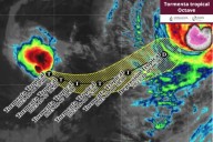 Avanza la Tormenta Tropical Octave rumbo al Sureste de la Península de Baja California