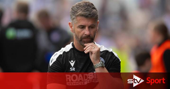 Stephen Robinson confident St Mirren’s results will improve