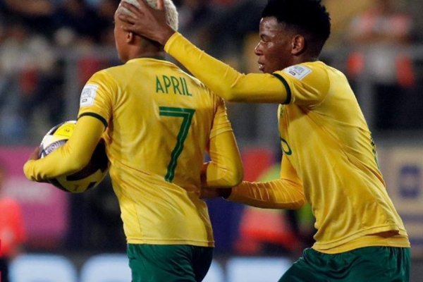 Sudáfrica goleó a Nueva Caledonia por 5-0 y se acerca a los octavos de final del Mundial Sub 20