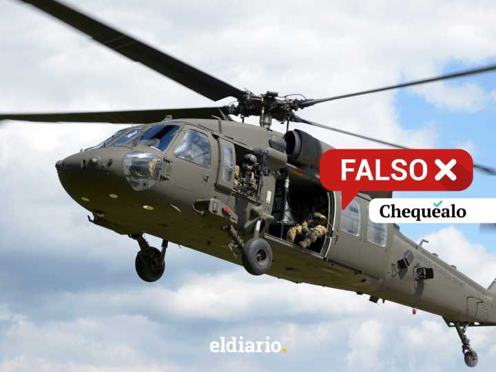 ¿Helicópteros Black Hawk de Estados Unidos sobrevolaron sobre Caracas?