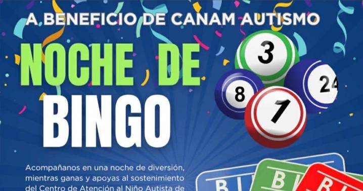 Gran Bingo Benéfico de CANAM 2025: diversión y solidaridad por los niños con autismo
