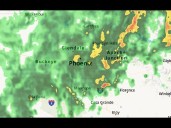 Weekend storms moving through Arizona and the Valley
