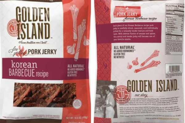 Two million pounds of pork jerky recalled: may contian metal wire