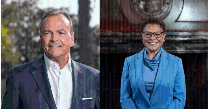 Karen Bass and Rick Caruso Clash Over Palisades Fire Blame as Political Rivalry Reignites