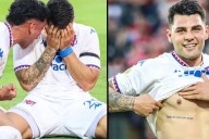 Emocionante: Nacho Russo, el hijo de Miguel, le hizo un gol a Newell's y se largó a llorar