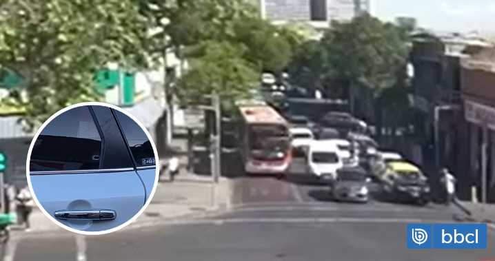 VIDEO | PDI dispara y detiene a sujetos que intentaron darse a la fuga en Santiago: uno resultó herido