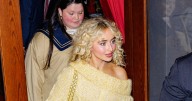 Sabrina Carpenter’s Version of Fall Knits Includes Butter Yellow & No Pants