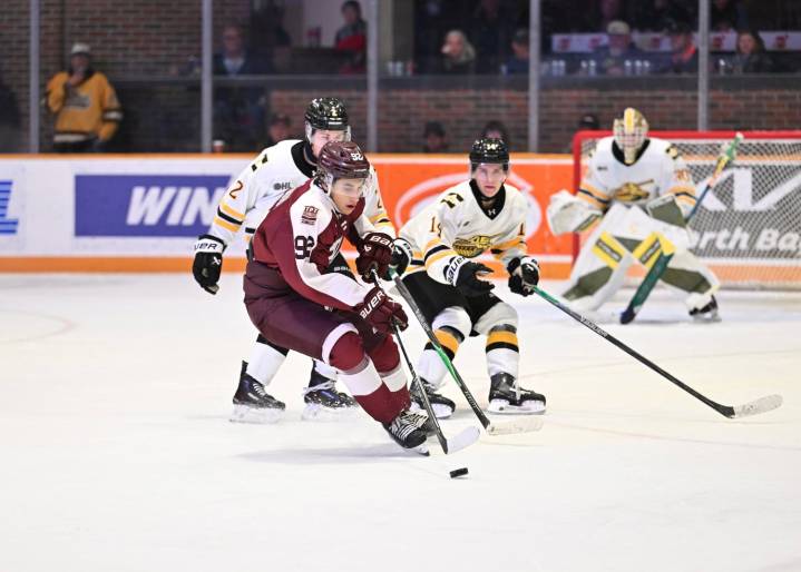 Peterborough Petes Nab Point In Overtime Road Loss to North Bay Battalion