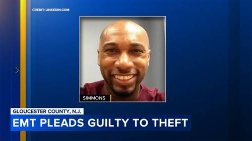 Antoni Simmons case: Former Gloucester County EMT pleads guilty to stealing from patient