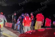 Rescatan con vida a adulto mayor que cayó a la caleta en Ciudad del Carmen