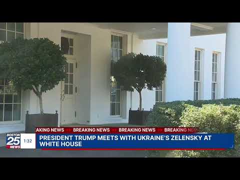 WATCH LIVE: President Trump meets with Ukraine’s Zelensky at White House.