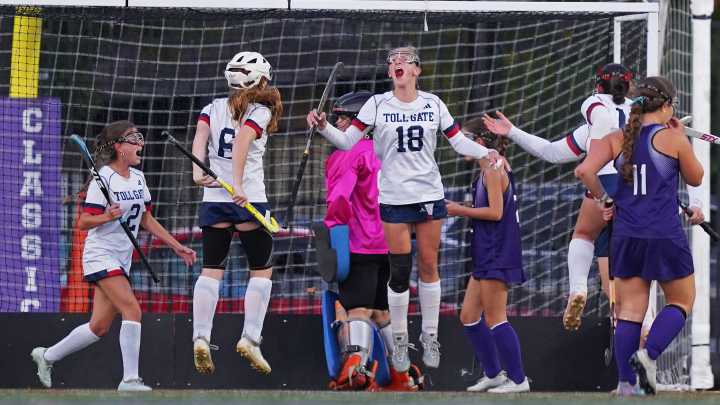 Score from Toll Gate and Classical field hockey on Wednesday October 1
