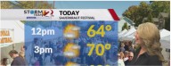 A classic fall weekend is on tap...How warm will it be this afternoon?