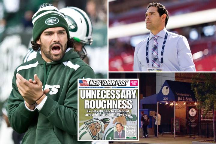 Ex-Jets QB Mark Sanchez acted erratically, assaulted grease truck driver before being stabbed in Indianapolis: cops