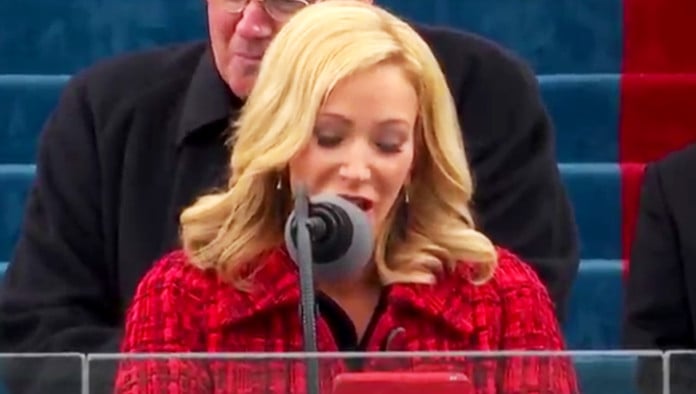 Paula White Shatters Glass Ceiling By Becoming First Female False Teacher To Pray At Presidential Inauguration
