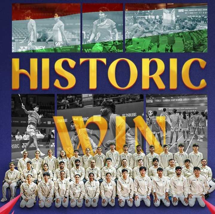 India Makes History: First Ever Medal in BWF World Junior Mixed Team Championship