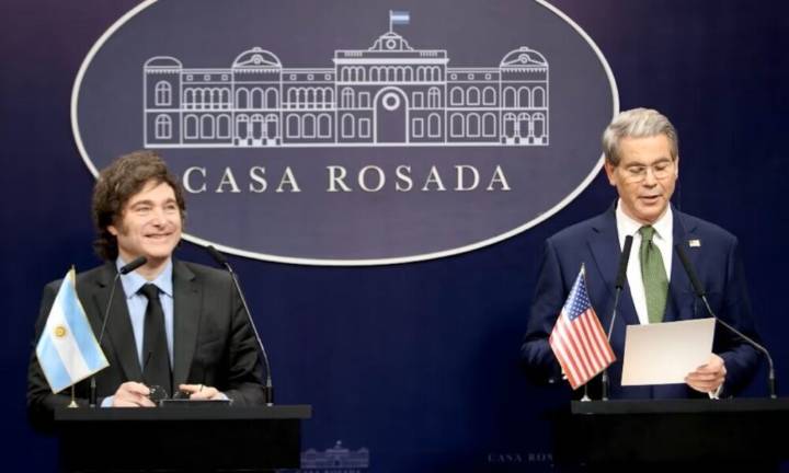 El Tesoro de EE.UU. anunció que la asistencia financiera para la Argentina podría llegar a US$40.000