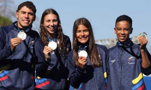 Colombia brilla con 4 oros en clavados durante el Sudamericano de Deportes Acuáticos