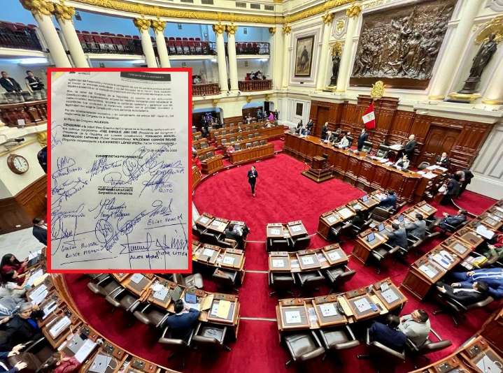 Congreso: Recolectan firmas para censurar a la Mesa Directiva