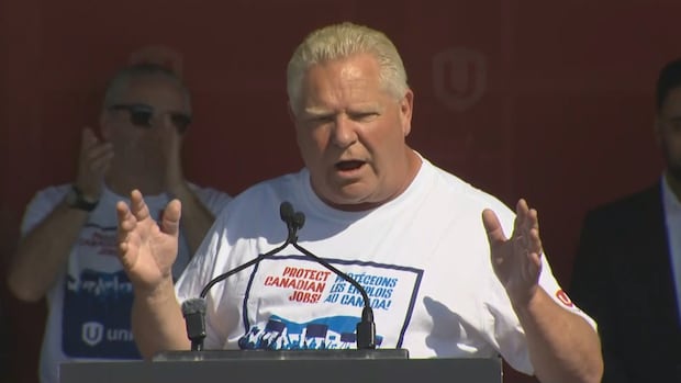 Ford says he'll yank Crown Royal from LCBO shelves if Diageo closes Ontario plant
