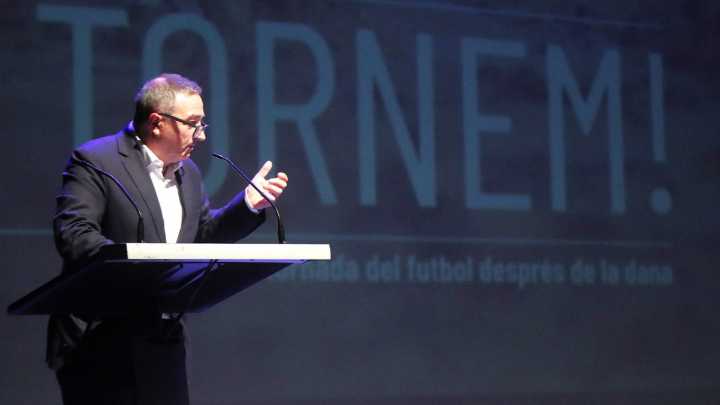 El fútbol valenciano celebra su recuperación en una gala repleta de emoción y orgullo