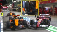 Ferrari fined after Charles Leclerc collides with Lando Norris in shock pit lane crash
