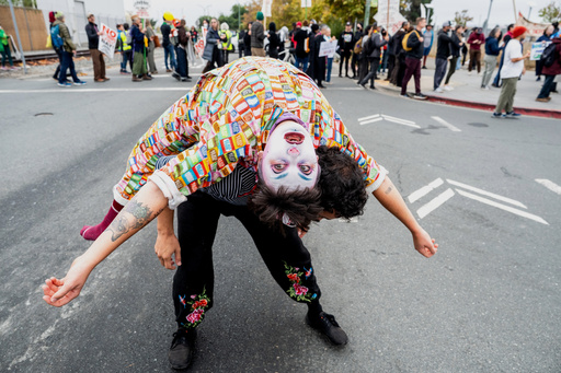 Photos of protesters pushing back on Trump’s plan to surge federal troops to San Francisco