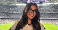 Ex-Premier League WAG dubbed 'hotter than the sun' steals the show at El Clasico